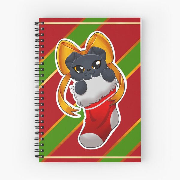 Item preview, Scottish fold in Christmas stocking  designed and sold by Maythedragonlord .