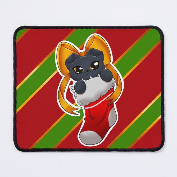 Item preview, Scottish fold in Christmas stocking designed and sold by Maythedragonlord .