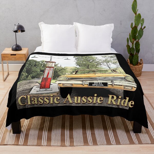 Item preview, Holden EH S4 Bathurst Special – Classic Aussie Automotive Icon over Black Background designed and sold by Michael van der Hoorn.