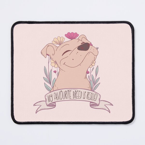 Item preview, My favourite breed is rescued designed and sold by Jess.a.creates.