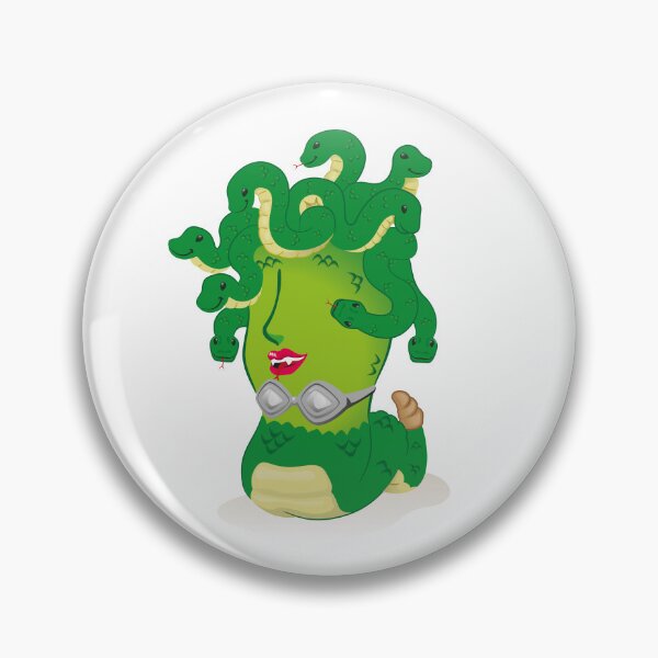 Item preview, Medusa mascot illustration greek mythology gorgona. Ideal for training and educational materials designed and sold by LucianoCosmo.