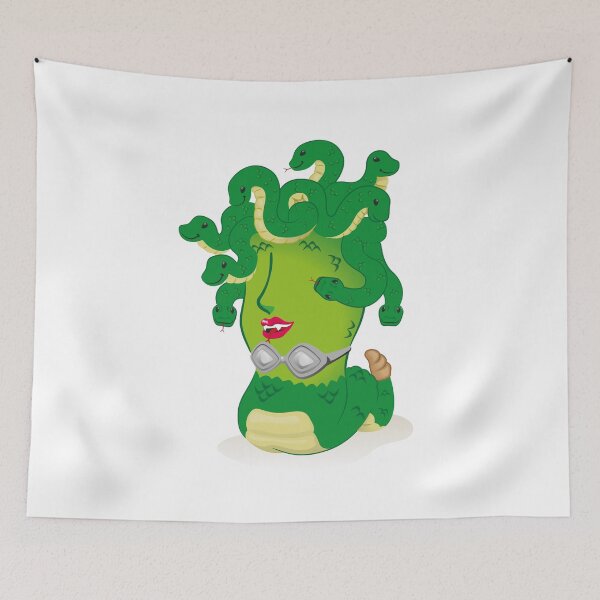 Item preview, Medusa mascot illustration greek mythology gorgona. Ideal for training and educational materials designed and sold by LucianoCosmo.