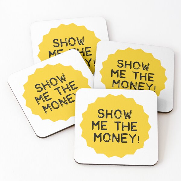 Item preview, Show me the money! - yellow - Catchphrases designed and sold by trucomanx.