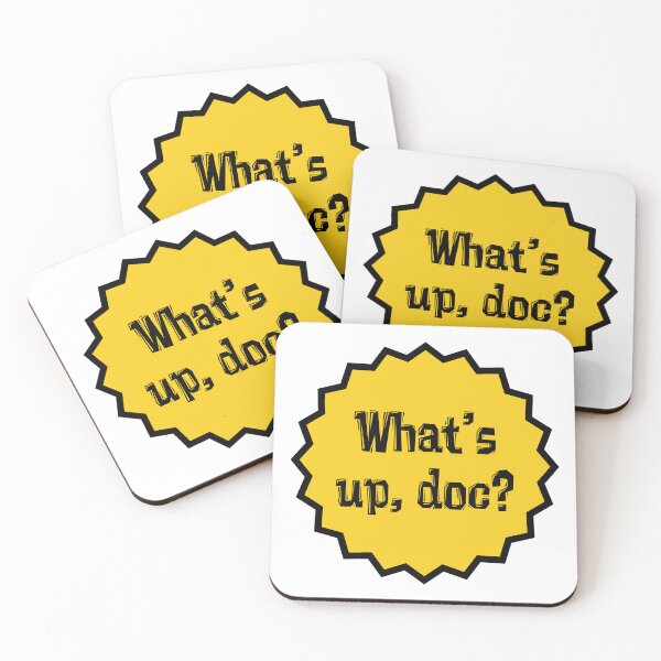 Item preview, What’s up, doc? - yellow - Catchphrases designed and sold by trucomanx.