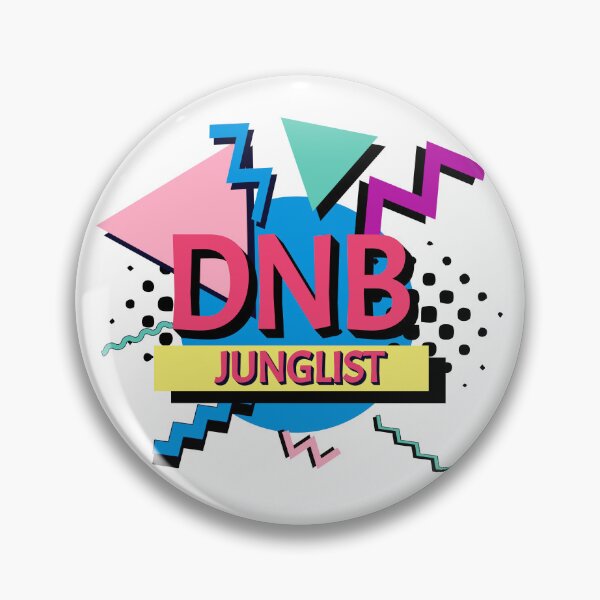 Item preview, DNB - 90s Junglist (Black)  designed and sold by Discothreadz.