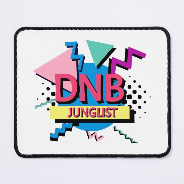 Item preview, DNB - 90s Junglist (Black)  designed and sold by Discothreadz.