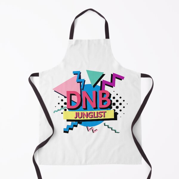 Aperçu de l'œuvre DNB - Junglist des années 90 (Noir) créée et vendue par Discothreadz.