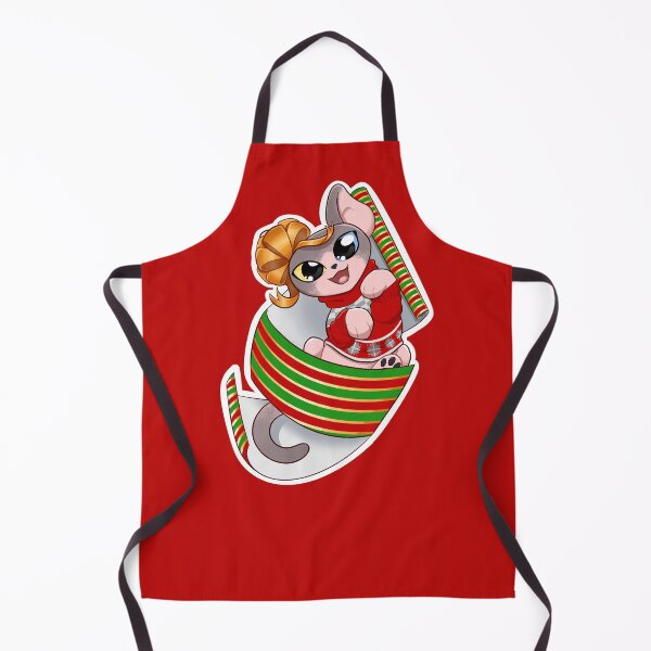 Item preview, A Christmas wrapped Sphynx Cat designed and sold by Maythedragonlord .