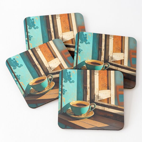 Item preview, Morning Coffee in Sunlit Hue designed and sold by Pei-Kang Hsu.