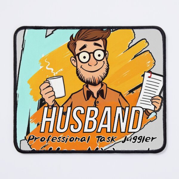 Item preview, Professional Task Juggler - Funny Husband designed and sold by CoolEnthusias.
