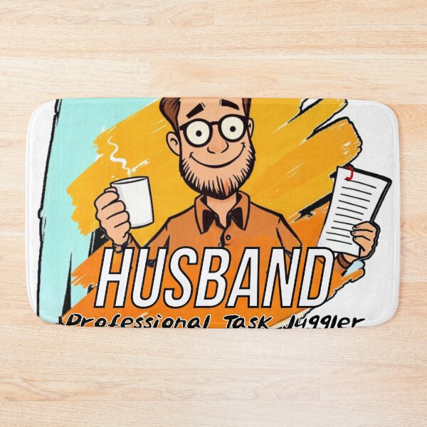 Item preview, Professional Task Juggler - Funny Husband designed and sold by CoolEnthusias.
