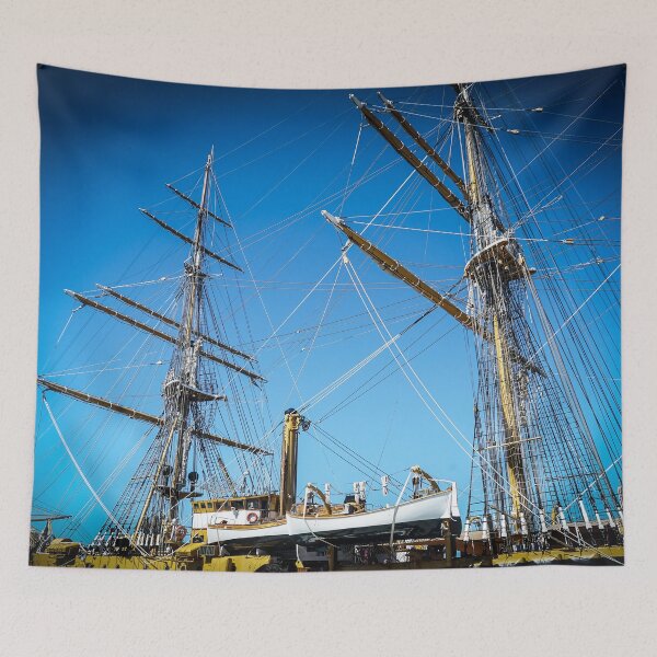 Item preview, Tall Ship Amerigo Vespucci - Broadside designed and sold by Douglas E. Welch Design and Photography.