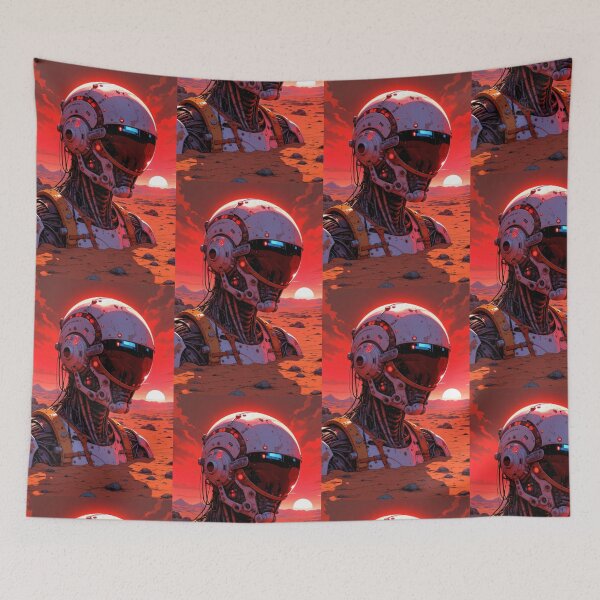Item preview, Robot futuristic Red Mars, Robot #010 futuristic red Mars designed and sold by Martinez-TS.