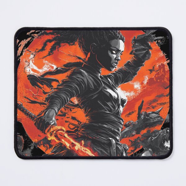 Item preview, Timeless African American Witch Portrait designed and sold by PrintsByFrank.