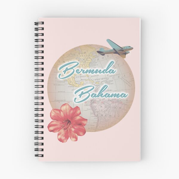 Item preview, Bermuda Bahama Beach Boys Kokomo Song Vintage Wold Map Travel designed and sold by PaintedRose.