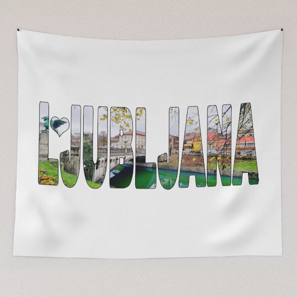 Item preview, LJUBLJANA - Dragon Bridge over the Ljubljanica River Autumn designed and sold by Adam Gormley.