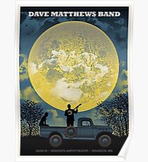 DMB2018, 29. Mai 2018 - Brandon Amphitheater Brandon, MS Poster