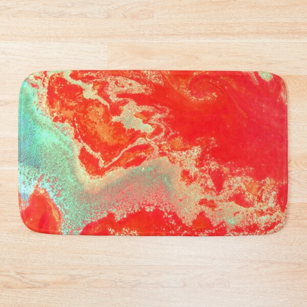 Item preview, Sea Green and Coral #redbubble #decor #buyart designed and sold by 83oranges.com.