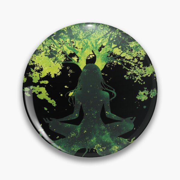 Item preview, Yoga Tree Pose (Vrikshasana) 自然の調和 designed and sold by PrintsByFrank.