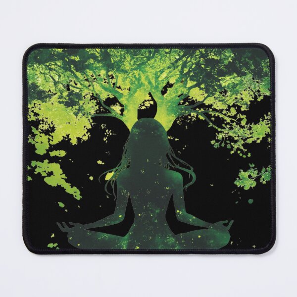 Item preview, Yoga Tree Pose (Vrikshasana) 自然の調和 designed and sold by PrintsByFrank.