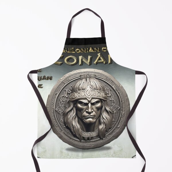 Item preview, An Aquilonian coin engraved with the image of Conan by Dimitrije Kebara designed and sold by Dimisbarbarian.