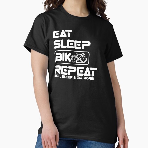 Item preview, Cyclist Life: Eat, Sleep, Repeat  designed and sold by Eksama Design.