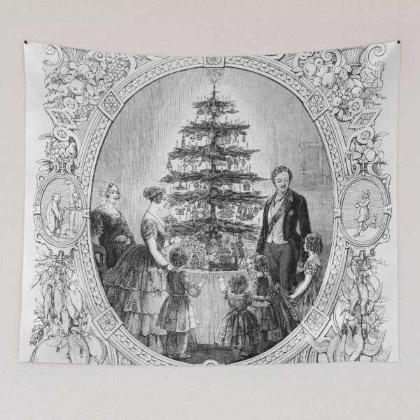 Item preview, Victoria, Albert, and children with Christmas Tree at Windsor Castle (1848) designed and sold by Douglas E. Welch Design and Photography.