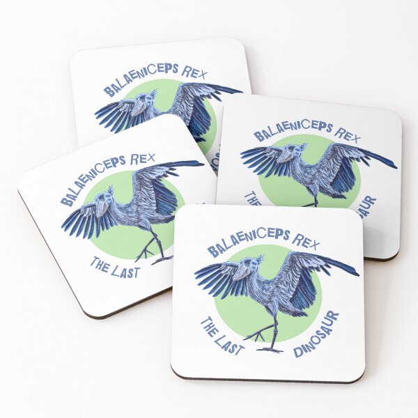 Item preview, Bird Shoebill Stork "The Last Dinosaur": Pencil Illustration - T-shirts, Stickers designed and sold by MechanicalART.
