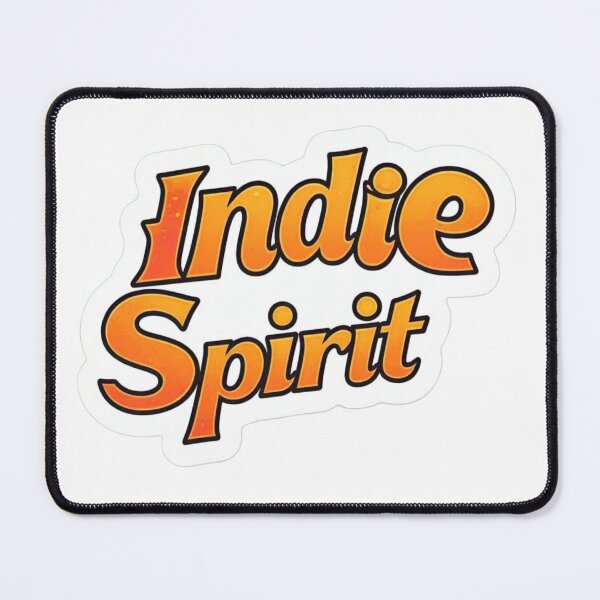 Item preview, A bold, stylized sticker featuring the phrase "Indie Spirit" to capture the essence of Sundance. designed and sold by InsightA.