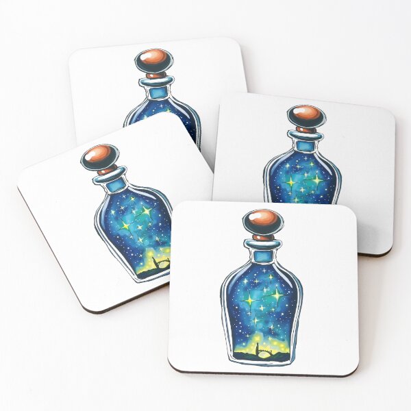 Item preview, Starry Night Scene Encased in a Decorative Bottle   designed and sold by AHMEDMAMADO.