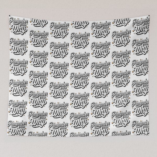 Item preview, Remember Your Why Quote designed and sold by graphic-genie.