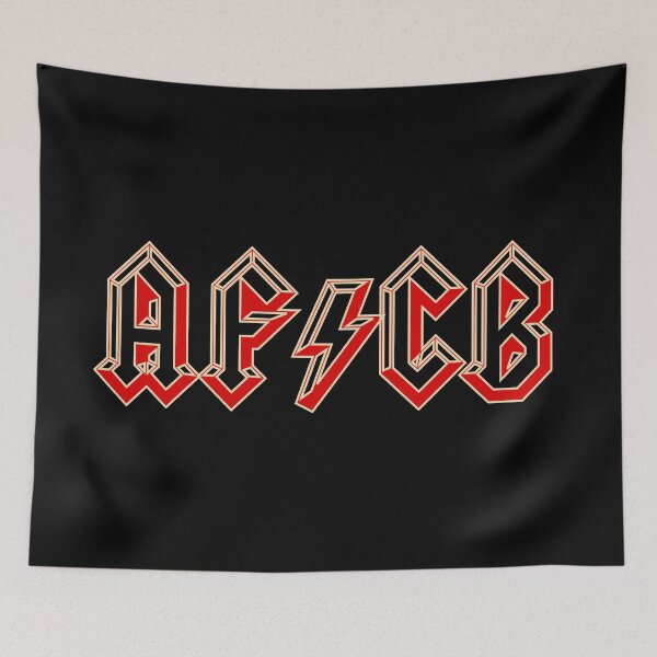 Item preview, AFCB AFC Bournemouth Red and Gold Lightning Logo designed and sold by kakarikihill.