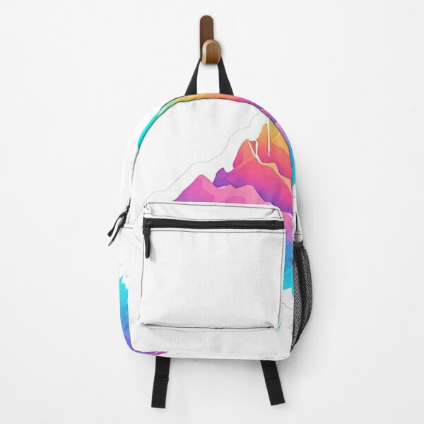 Item preview, A sticker design featuring a stylized, gradient illustration of the Utah mountains, symbolizing the festival's breathtaking setting designed and sold by InsightA.