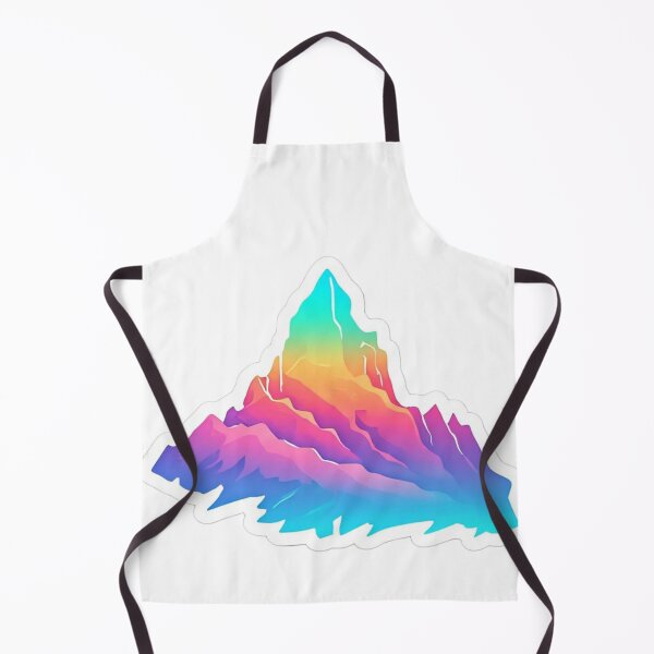 Item preview, A sticker design featuring a stylized, gradient illustration of the Utah mountains, symbolizing the festival's breathtaking setting designed and sold by InsightA.