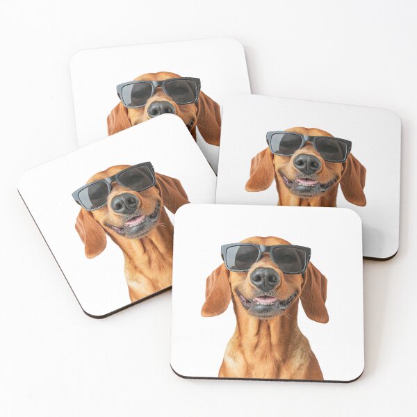 Item preview, Funny cool Bloodhound Dog wearing sunglasses designed and sold by LazyOwlStore.