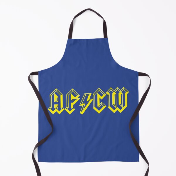 Item preview, Wimbledon AFCW Yellow Lightning Logo designed and sold by kakarikihill.