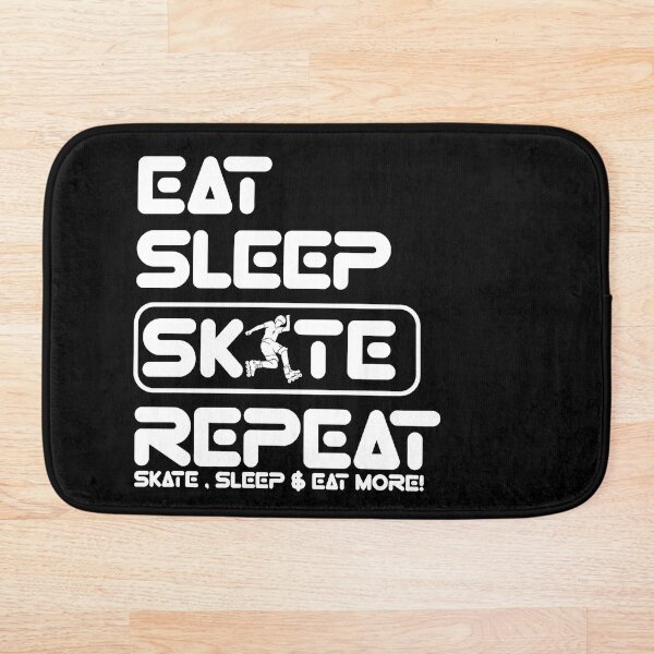Item preview, Inline Skater Life: Eat, Sleep, Repeat  designed and sold by Eksama Design.