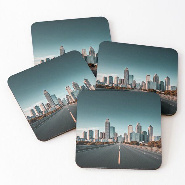 Item preview, Atlanta Georgia Downtown Skyline Cityscape Photography Southern City Wall Art designed and sold by Camwal.