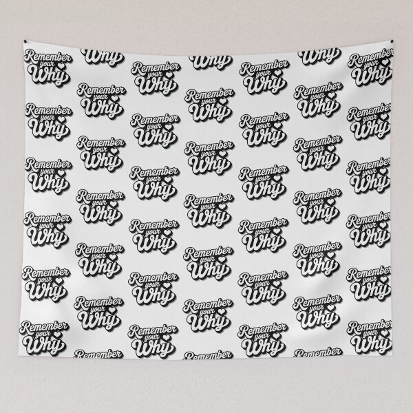 Item preview, Remember Your Why Quote designed and sold by graphic-genie.