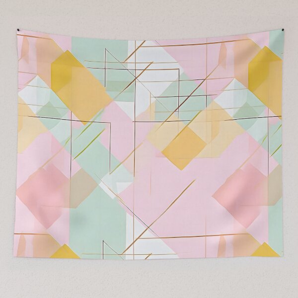 Item preview, Pastel Geometry  designed and sold by Zilpa’s Prints.