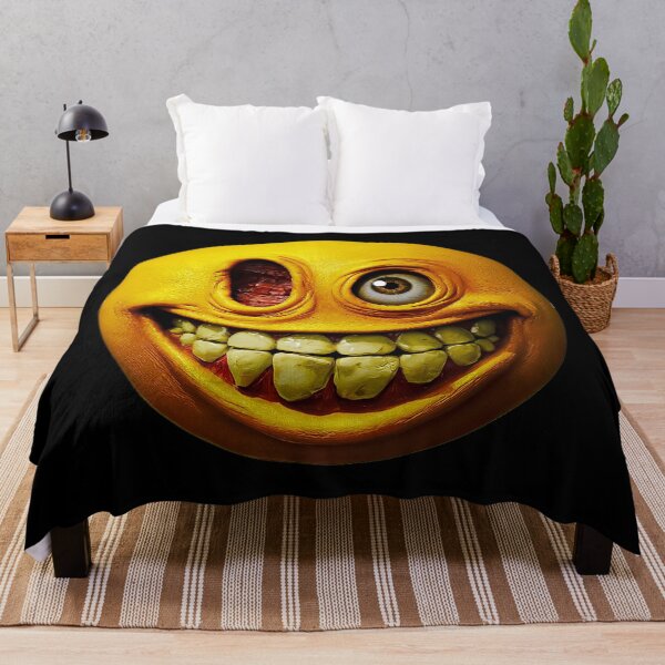 Item preview, Creepy Smile Horror Smile The Creepy Grin Emoji designed and sold by Amanda's Factory.