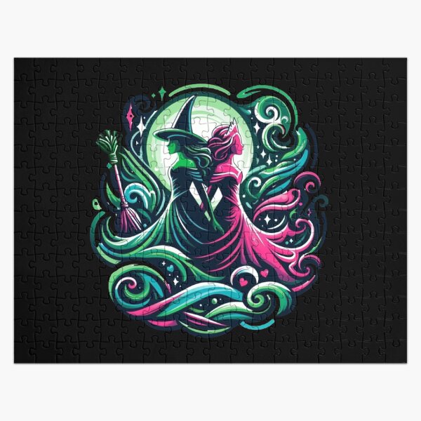 Item preview, Elphaba & Glinda Wicked the Musical designed and sold by NerdiPop.