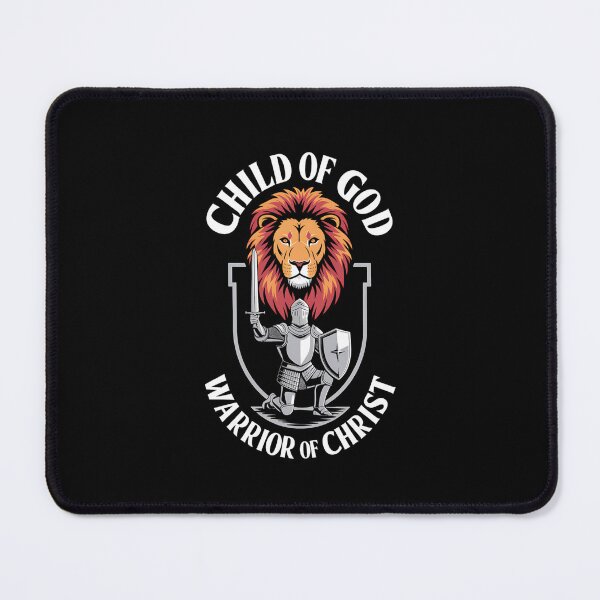 Item preview, Child of God Warrior of Christ Lion and Armor Design designed and sold by Karsten Stier.