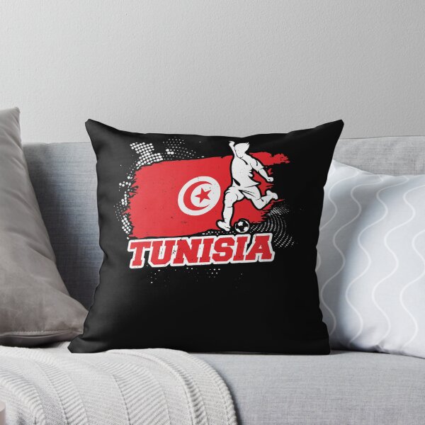 Item preview, Football Soccer Tunisia Flag designed and sold by TomGiantDesigns.