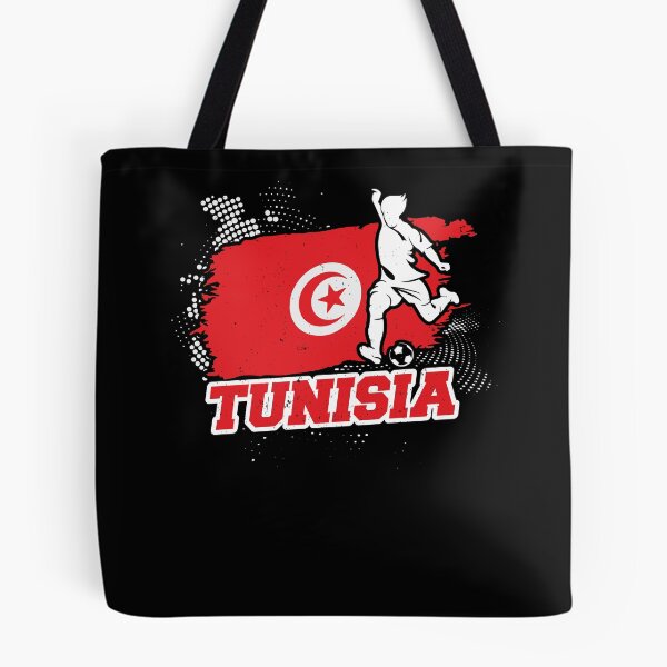 Item preview, Football Soccer Tunisia Flag designed and sold by TomGiantDesigns.