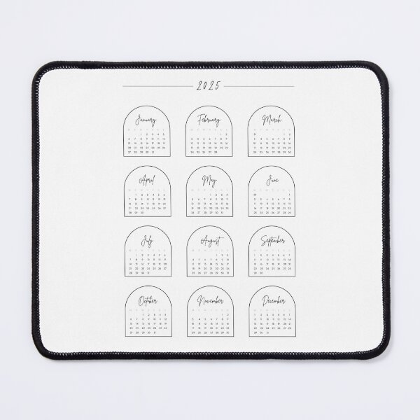 Item preview, 2025 Minimalist Calendar | Single Page Calendar designed and sold by Mystify-.
