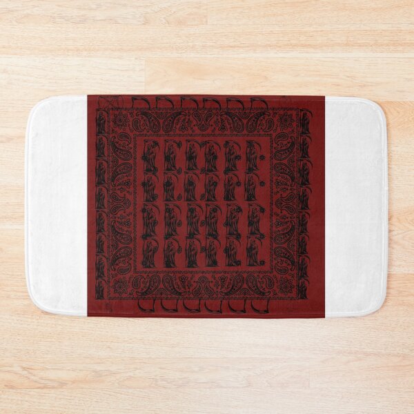 Item preview, La Santa Muerte roja/red bandana designed and sold by Betojimenez13.