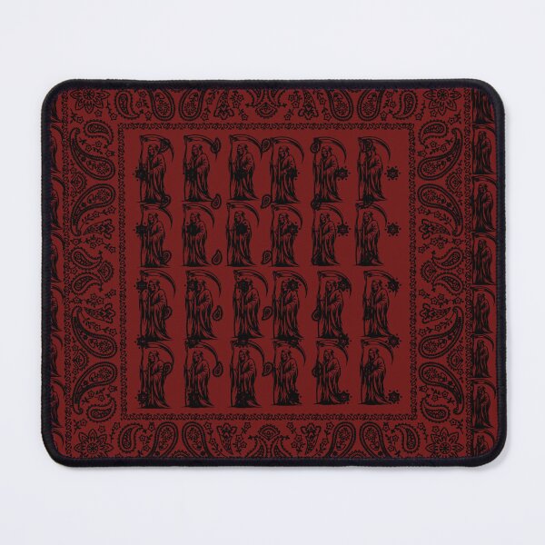 Item preview, La Santa Muerte roja/red bandana designed and sold by Betojimenez13.