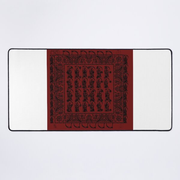 Item preview, La Santa Muerte roja/red bandana designed and sold by Betojimenez13.