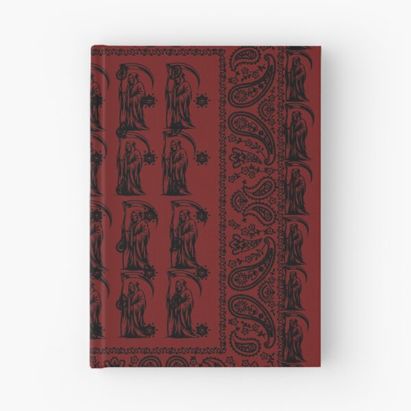 Item preview, La Santa Muerte roja/red bandana designed and sold by Betojimenez13.